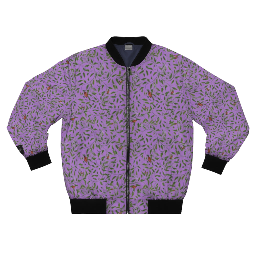 Lavender Fields Bomber Jacket